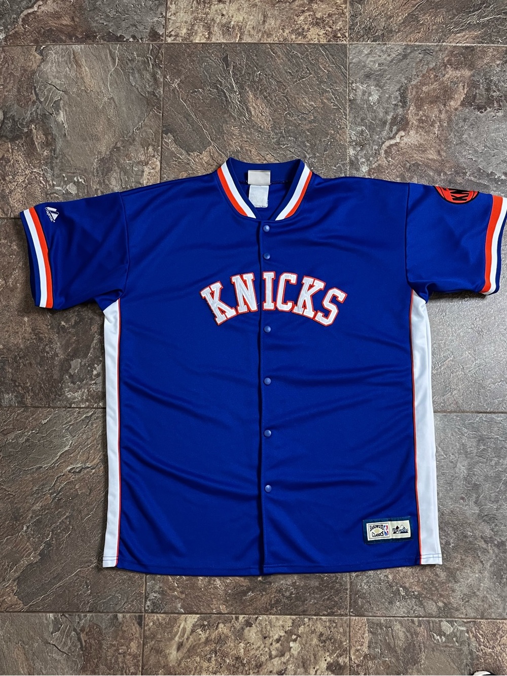 Vintage Majestic New York Knicks Warmup
Top Men's Sz 3XL